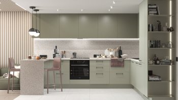 Тренды и новые цвета в дизайне современных кухонь в 2023 году в Маслянино - maslyanino.mebel54.com | фото