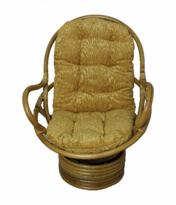SWIVEL ROCKER кресло-качалка, ротанг №4 в Маслянино - maslyanino.mebel54.com | фото