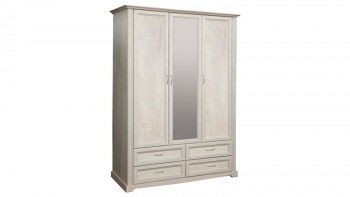 Шкаф для одежды "Сохо" (бетон пайн белый/4 ящика/1532) в Маслянино - maslyanino.mebel54.com | фото