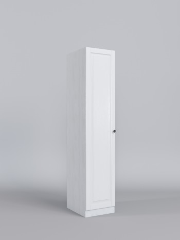 Шкаф угловой (левая секция) Классика (Белый/корпус Выбеленное дерево) в Маслянино - maslyanino.mebel54.com | фото